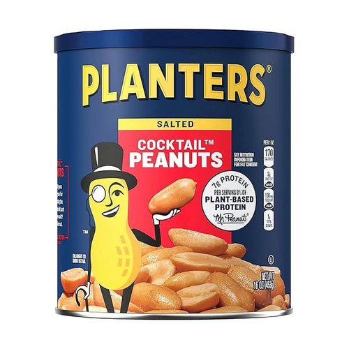 PLANTERS PEANUT COCKTAIL 12 OZ