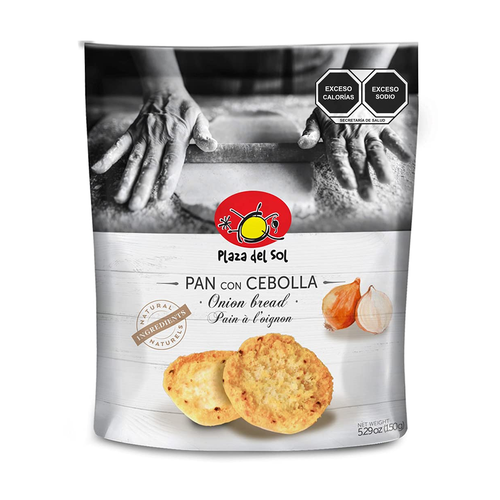 PLAZA DEL SOL PAN TOSTADO CON CEBOLLA 150g
