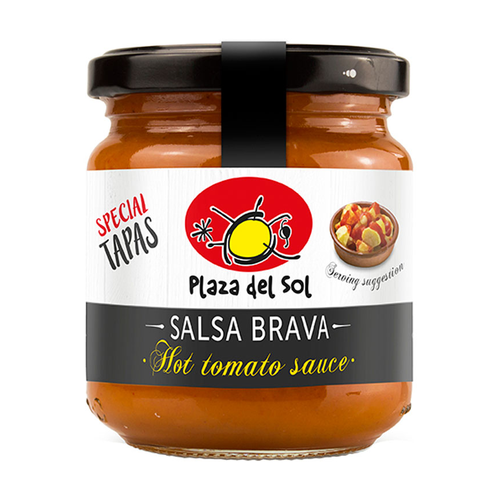 PLAZA DEL SOL SALSA TOMATE BRAVA 185g