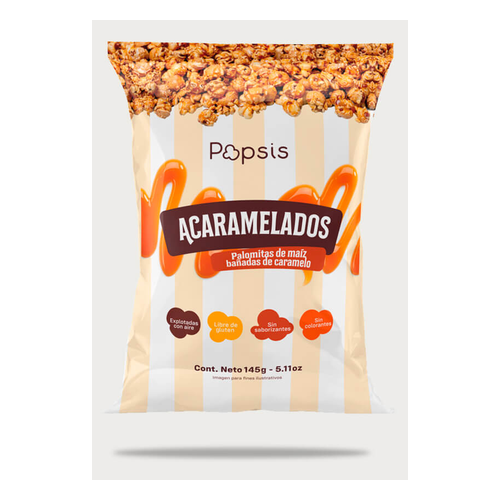 POPSIS ACARAMELADOS 145g