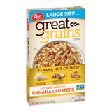 POST CEREAL GREAT GRAINS BANANA 16 OZ