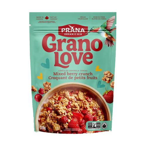 PRANA ORGANIC GRANOLA GRANOLA CERAL MIXED BERRY CRUNCH 35 OZ