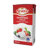 PRESIDENT CREMA WHIPPING UHT 35.1% 50CL 500ml