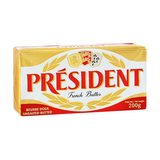 PRESIDENT MANTEQUILLA PLAQUETA SIN SAL 200g