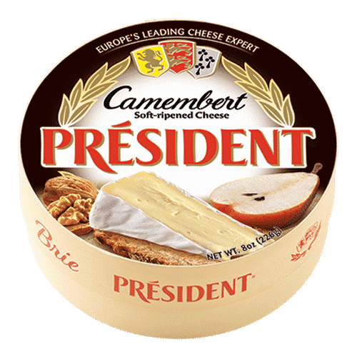 PRESIDENT QUESO CAMEMBERT CAJA 6 OZ