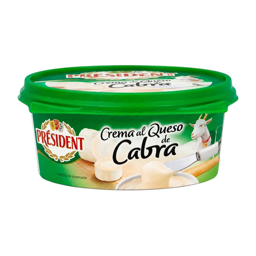 PRESIDENT QUESO CREMA DE CABRA 125g