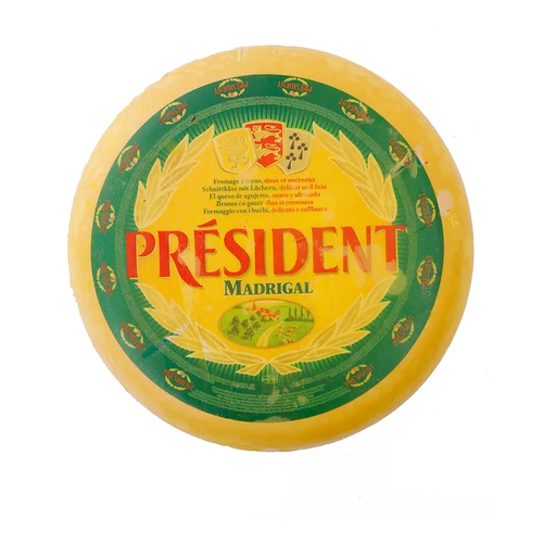 PRESIDENT QUESO MAASDAM RUEDA 1LB