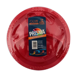 PRISMA PLATO ROJO 3 DIVISIONES 10 PULGADAS 12 UNIDAD