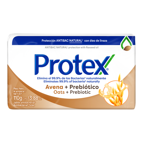 PROTEX JABON DE TOCADOR AVENA + PROBIOTICO 110g