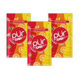 PUR GUM GOMA DE MASCAR JUMBO STRAWBERRY ORANGE BANANA 81g