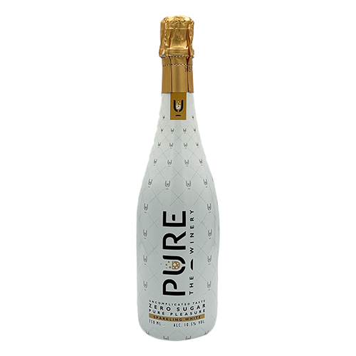 PURE THE WINERY VINO BLANCO SPARKLING ZERO SUGAR 750ml