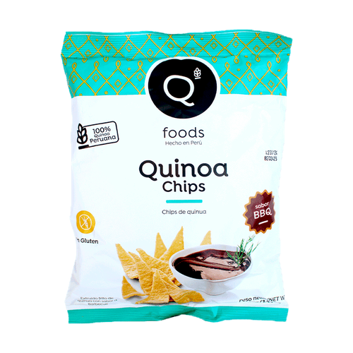 Q FOODS QUINOA CHIPS BBQ 100g