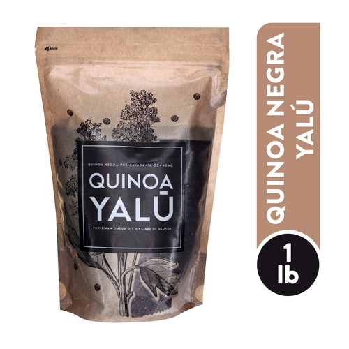 QUINOA YALU QUINOA NEGRA BOLSA 16 OZ