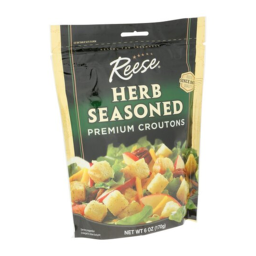 REESE CRUTONES HERB SEASONED 6 OZ