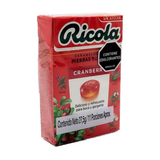 RICOLA CARAMELOS CRANBERRY ARANDANO CAJITA 28g