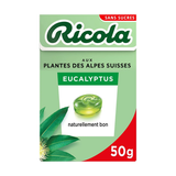 RICOLA CARAMELOS EUCALIPTO CAJITA 28g
