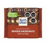 RITTERS SPORT CHOCOLATE LECHE CON AVELLANAS 100g