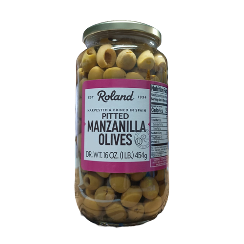 ROLAND ACEITUNAS MANZANILLA SIN SEMILLA 12/1 LT