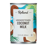 ROLAND LECHE DE COCO UNSWEETENED 14 OZ