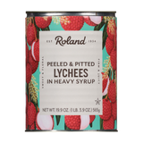 ROLAND LYCHEES PELADAS Y DESHUESADAS EN ALMIBAR 565g