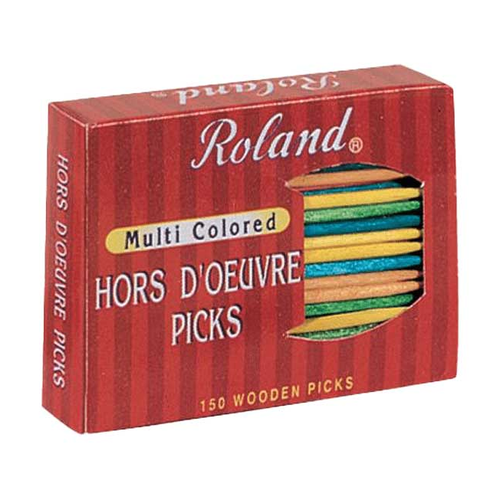 ROLAND PALILLOS MULTICOLOR CAJA 150 UNIDAD