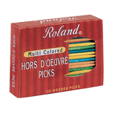 ROLAND PALILLOS MULTICOLOR CAJA 150 UNIDAD