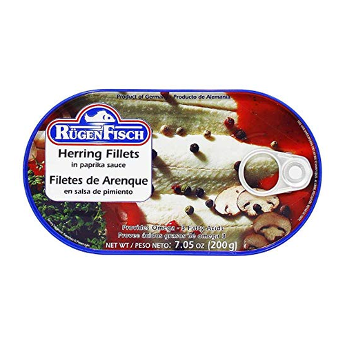 RUGEN FISCH ARENQUE EN SALSA DE PIMIENTO 7 OZ