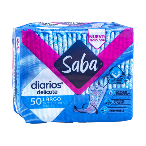 SABA PROTECTORES DIARIOS 50 UNIDAD