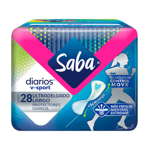 SABA PROTECTORES V-SPORT ULTRADELGADA 28 UNIDAD