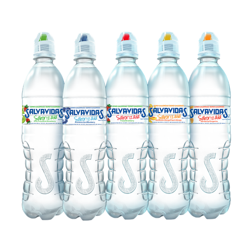 SALVAVIDAS AGUA SABORIZADA FRUIT PUNCH KIDS 300ml