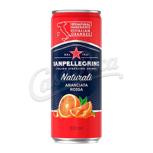 SAN PELLEGRINO AGUA MINERAL ARANCIATE ROSSA 330ml
