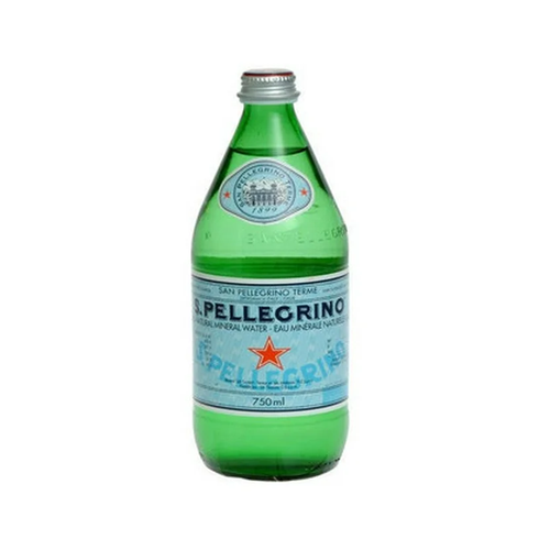 SAN PELLEGRINO AGUA MINERAL BOTELLA VIDRIO C/G 750ml