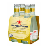 SAN PELLEGRINO AGUA MINERAL GINGER 4 PACK 200ml