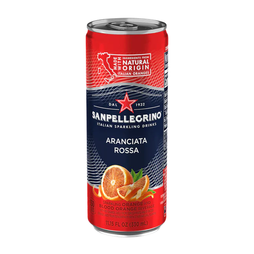 SAN PELLEGRINO BEBIDA ARANCIATA ROSSA LATA 330ml