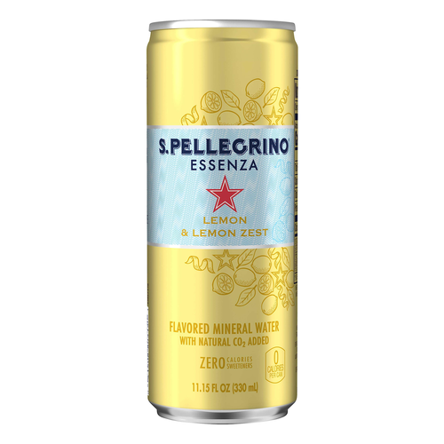 SAN PELLEGRINO BEBIDA ESSENSA LEMON LATA 330ml