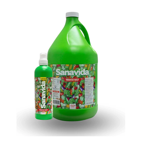 SANAVIDA DESINFECTANTE PARA VERDURA 480ml