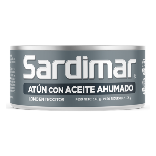 SARDIMAR ATUN AHUMADO 140g