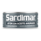 SARDIMAR ATUN AHUMADO 140g