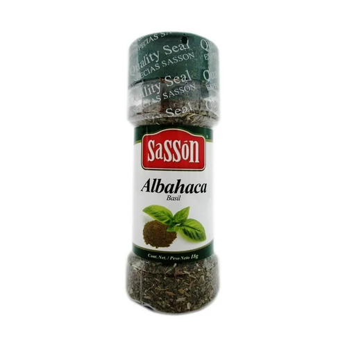 SASSON ALBAHACA FRASCO 18g