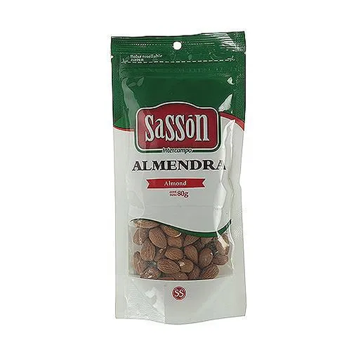 SASSON ALMENDRA ENTERA BOLSA 80g