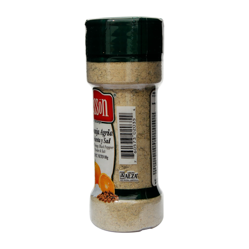 SASSON NARANJA AGRIA PIMIENTA Y SAL FRASCO 80g