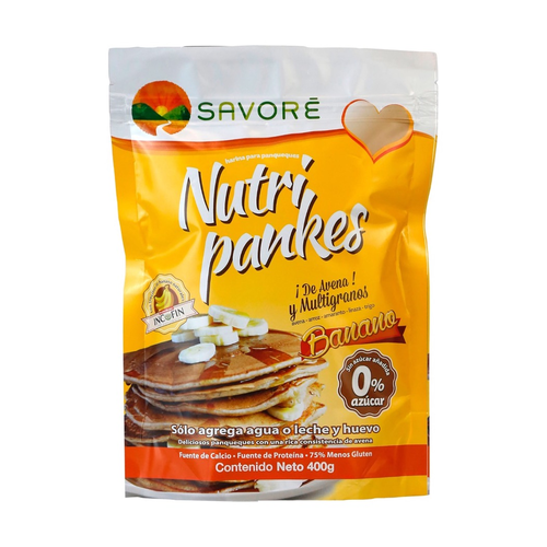 SAVOR╔ NUTRIPANKES BANANO 400g