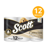 SCOTT PAPEL HIGIENICO ESENCIAS ELEGANCE S 12 UNIDAD
