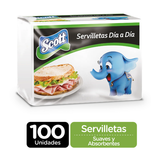 SCOTT SERVILLETA D═A A D═A 100 UNIDAD