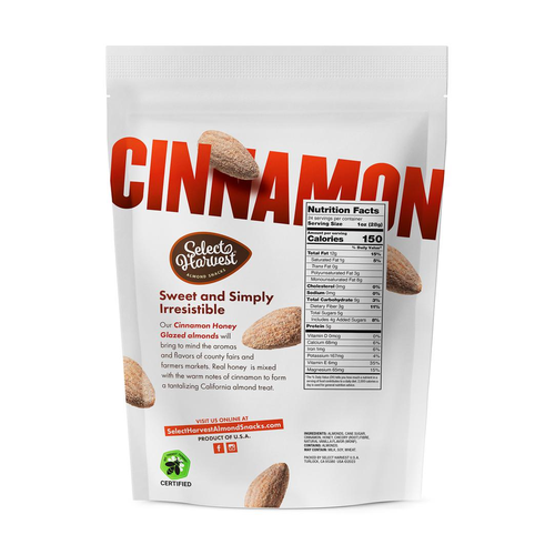 SELECTO HARVEST ALMENDRA GLASEADAS CON MIEL 680g