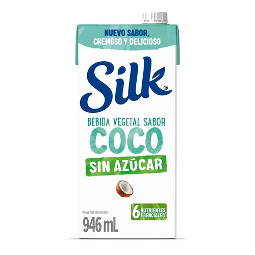 SILK BEBIDA DE ALMENDRA COCO SIN AZUCAR 946ml