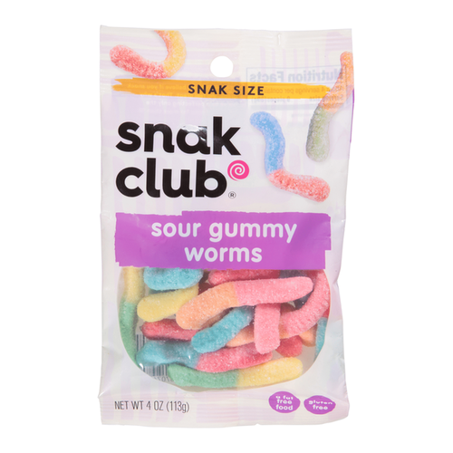 SNAK CLUB GOMITAS GUMMY WORMS 113g