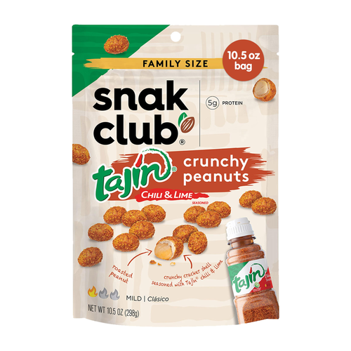 SNAK CLUB MEZCLA DE NUECES CRUNCHY PEANUTS 64g