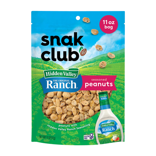 SNAK CLUB MEZCLA DE NUECES PEANUTS 64g