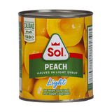 SOL MELOCOTON EN MITADES LIGHT 29 OZ